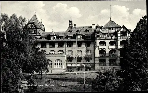 Ak Bad Kissingen Unterfranken Bayern, Kurheim Regina