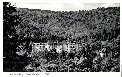 Ak Bad Harzburg am Harz, Hotel Harzburger Hof