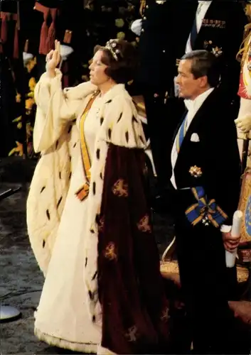 Ak Königin Beatrix der Niederlande, Eid 1980