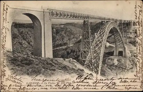 Ak Ruynes en Margeride Cantal, Garabit, Le Viaduc