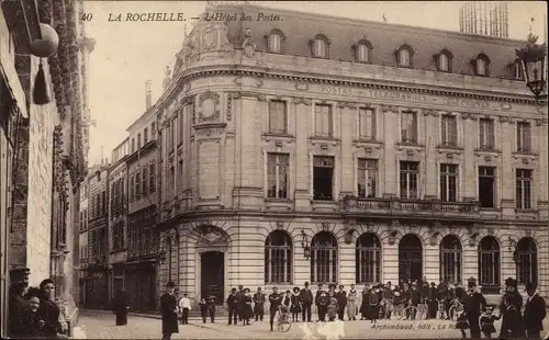 Ak La Rochelle Charente Maritime, L'Hotel des Postes