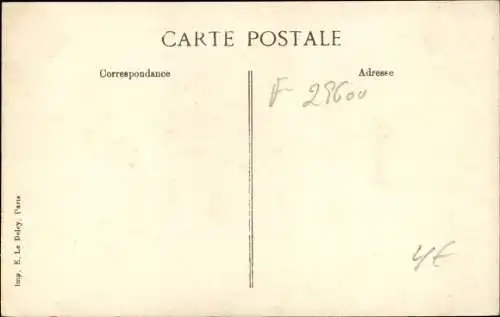 Ak Morlaix Finistère, Vue Generale, prise du Chateau