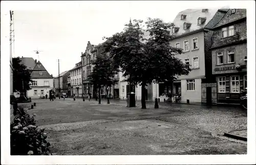 Foto Ak Kirchberg im Hunsrück, Straßenpartie