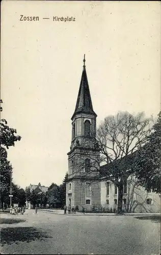 Ak Zossen in Brandenburg, Kirchplatz