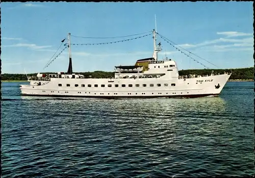 Ak Fahrgastschiff Tom Kyle, Fährschiff, Butterschiff