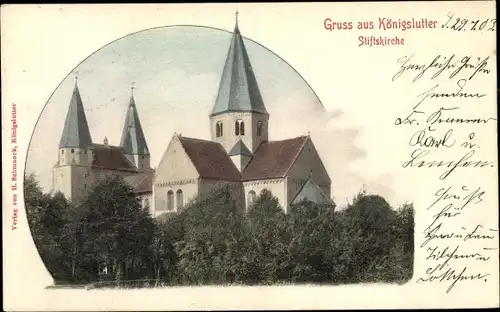 Ak Königslutter am Elm, Stiftskirche