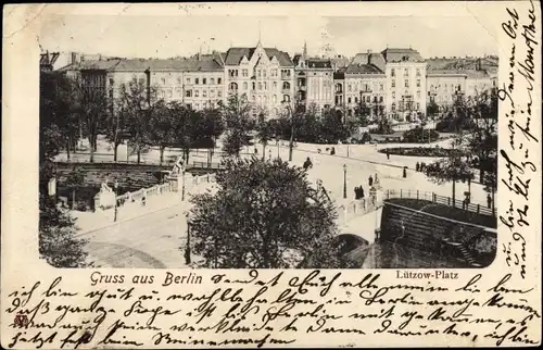 Ak Berlin Tiergarten, Lützowplatz