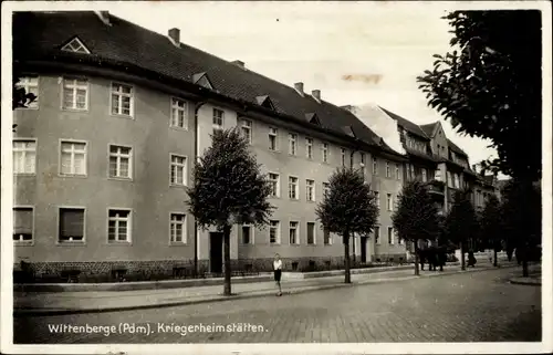 Ak Wittenberge an der Elbe Prignitz, Kriegerheimstätten