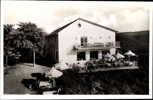 Ak Bad Ems an der Lahn, Berghotel Conkordiaturm