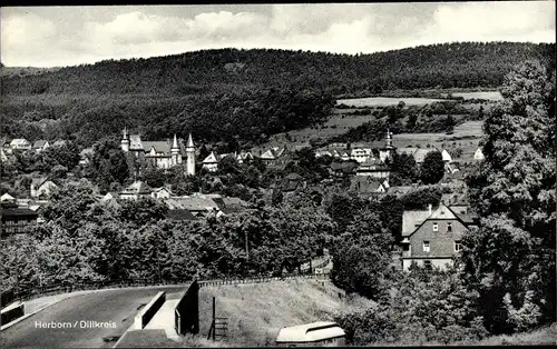 Ak Herborn in Hessen, Teilansicht