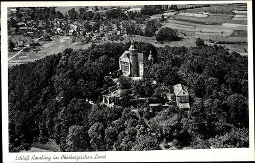 Ak Homburg Bröl Nümbrecht im Oberbergischen Kreis, Schloss, Burgschenke