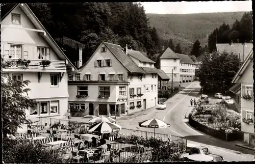 Ak Bad Griesbach im Schwarzwald, Straße, Ort