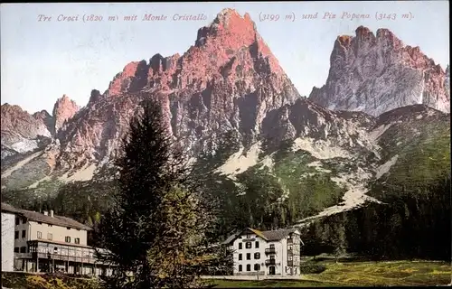 Ak Misurina Veneto, Tre Croci, Monte Cristallo, Piz Popena