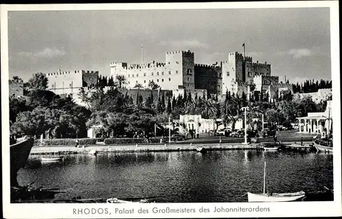 Ak Insel Rhodos Griechenland, Palast des Großmeisters des Johanniterordens