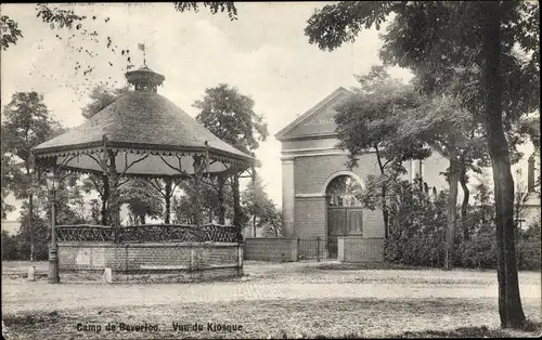 Ak Beverloo Beverlo Beringen Flandern Limburg, Camp, Vue du Kiosque