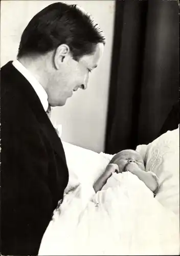 Ak Claus von Amsberg, Prinz Willem Alexander