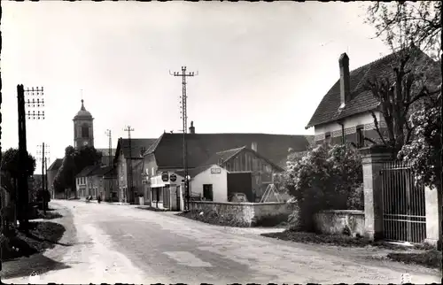 Ak Saint Aubin du Jura, Grande Rue