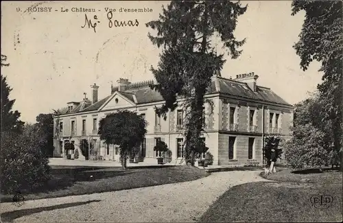 Ak Roissy Seine et Marne, Le Chateau