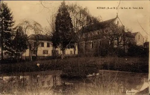 Ak Rebais Seine et Marne, Le Lac de Saint Aile