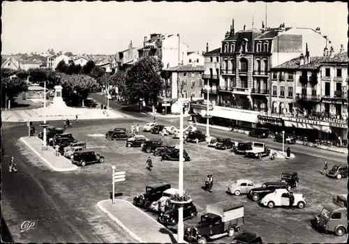 Ak Valence Drôme, Place Madier Montjau