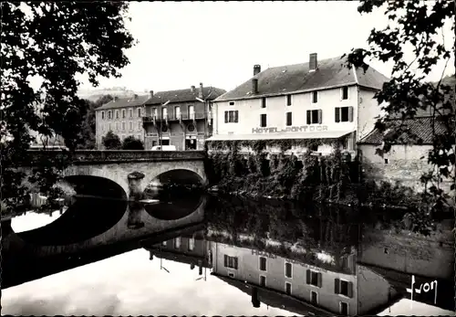 Ak Figeac Lot, Hotel du Pont d'Or