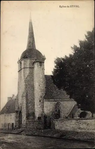 Ak Stival Morbihan, Eglise