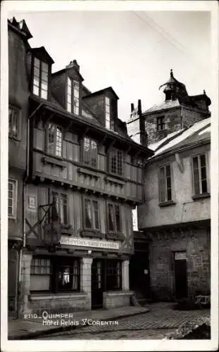 Ak Quimper Finistère, Hotel Relais Saint Corentin