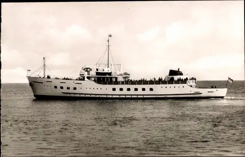 Ak Nordseebad Wilhelmshaven, Bäderschiff Rüstringen