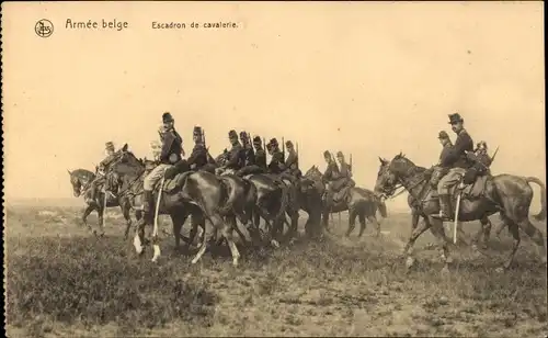 Ak Armee belge, Escadrons de cavalerie