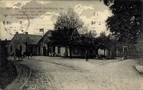 Ak Gaarden Süd Kiel in Schleswig Holstein, Etablissement Karlsburg