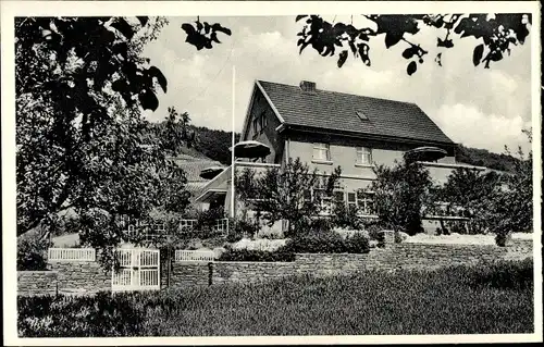 Ak Bad Hönningen, Fremdenheim Haus Schlick, Seitensicht