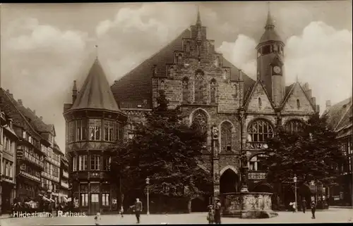 Ak Hildesheim in Niedersachsen, Rathaus
