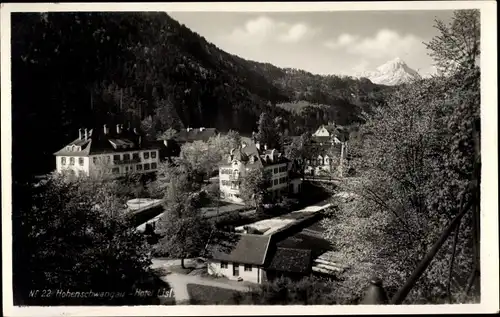 Ak Hohenschwangau Schwangau im Ostallgäu, Hotel Lisl , Forsthaus