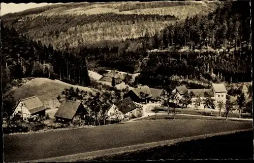 Ak Oberhöllgrund Waldbrunn im Odenwald, Panorama