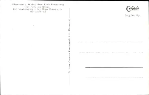 Ak Niederbreisig Bad Breisig am Rhein, Weinstuben Klein Petersberg