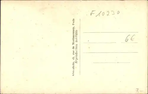 Ak Mailly le Camp Aube, Luftaufnahme