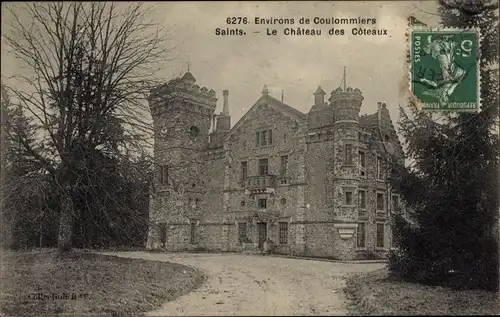 Ak Saints Seine et Marne, Le Chateau des Coteaux