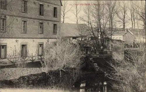 Ak Sainte Colombe Seine et Marne, Le Moulin de l'Isle
