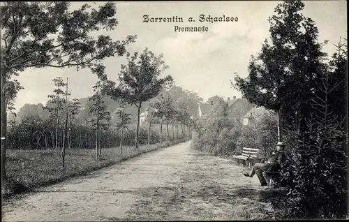 Ak Zarrentin am Schaalsee, Promenade