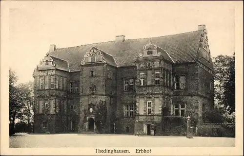 Ak Thedinghausen Niedersachsen, Erbhof