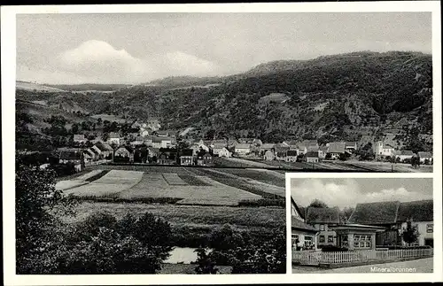 Ak Kirnsulzbach Kirn Sulzbach Kirn an der Nahe, Gesamtansicht, Mineralbrunnen