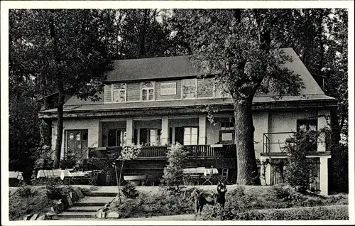 Ak Bad Soden am Taunus Hessen, Waldrestaurant u. Café zum Altkönigblick