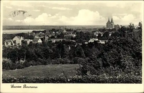 Ak Gransee in Brandenburg, Panorama