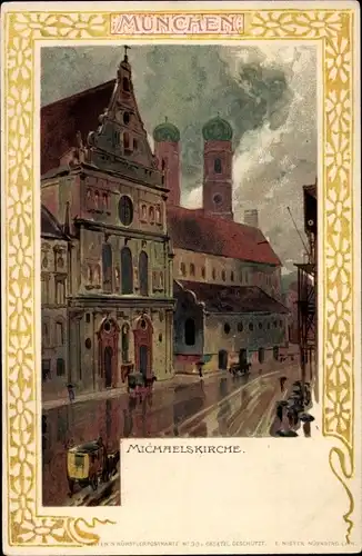 Jugendstil Litho München, Michaelskirche