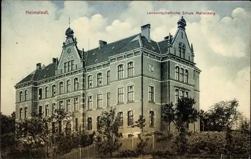 Ak Helmstedt in Niedersachsen, Landwirtschaftliche Schule Marienberg