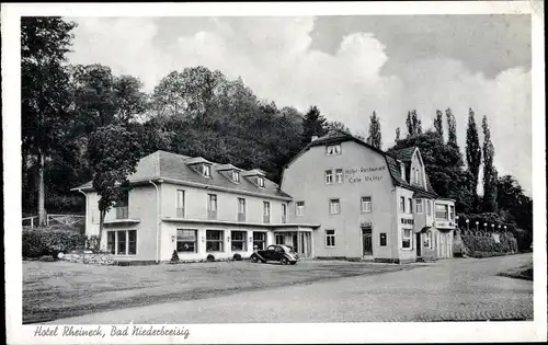 Ak Niederbreisig Bad Breisig am Rhein, Hotel Rheineck