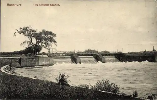 Ak Hannover in Niedersachsen, Der schnelle Graben