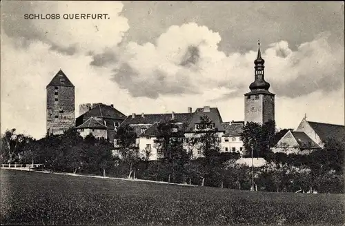 Ak Querfurt im Saalekreis, Schloss Querfurt