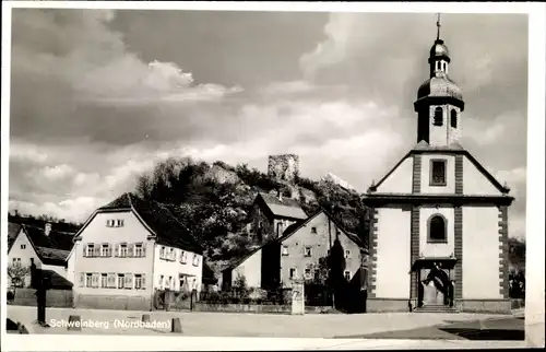 Ak Schweinberg Hardheim im Odenwald, Kirche