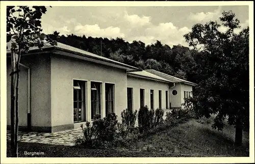 Ak Weilmünster im Taunus, Kindersanatorium Bergheim